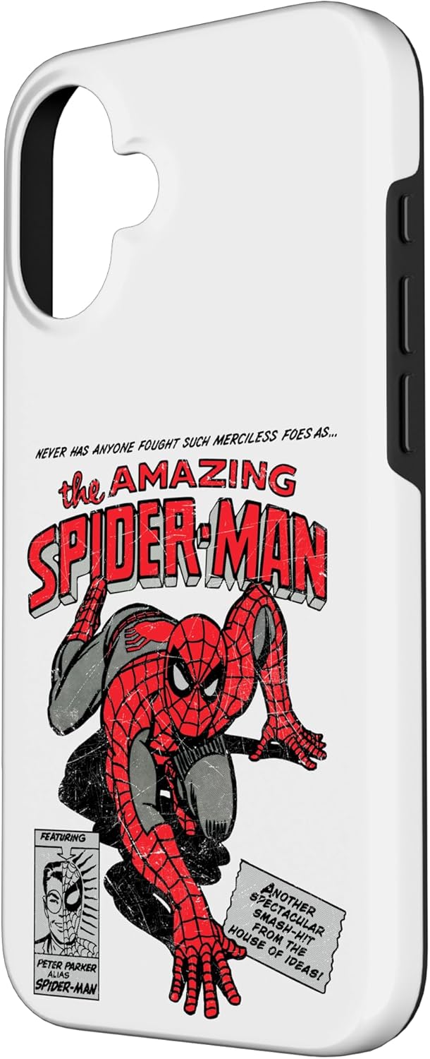 Marvel Spider-Man Retro Comic Case for iPhone 16
