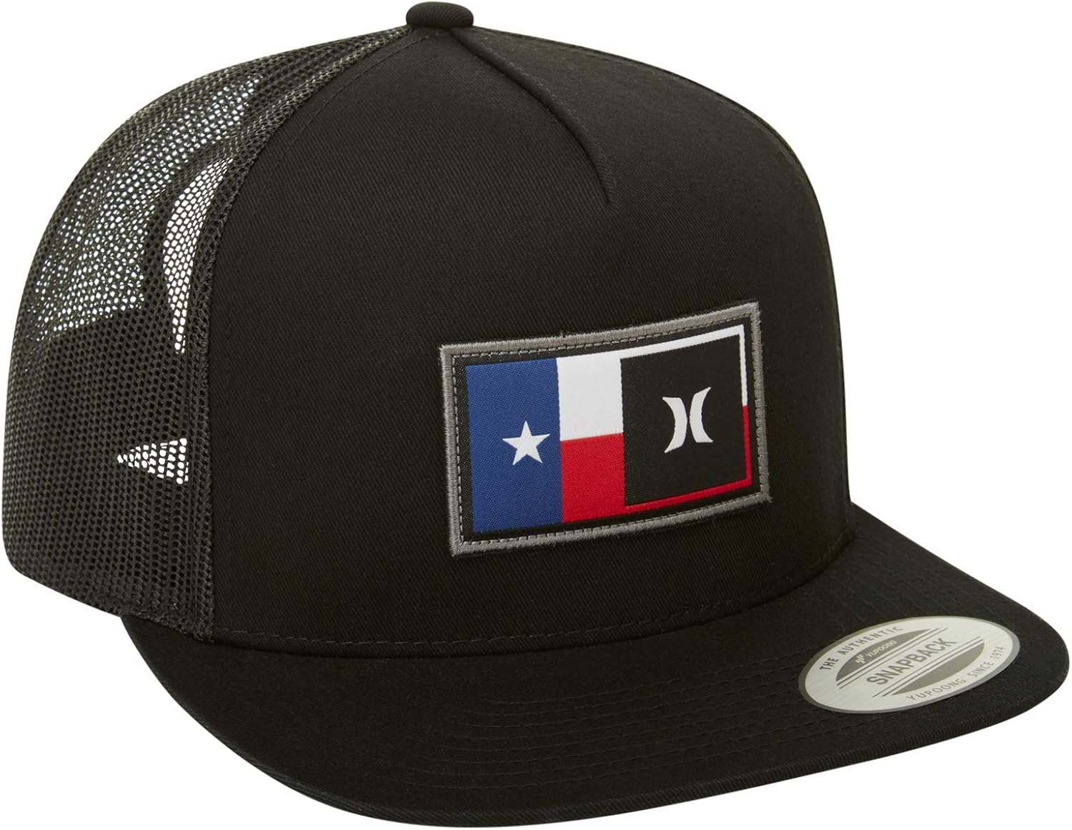 Hurley Men's Destination Flat Bill Trucker Baseball Cap Hat