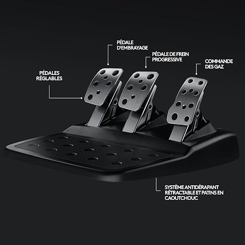 Logitech G G29 Driving Force volant de course et pédales, Prise éléctrique Anglaise - Noir - 8