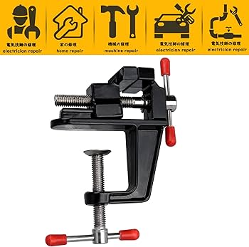 Amazon.co.jp: Bestgle卓上万力 万力小型 ホームバイス 簡単取付