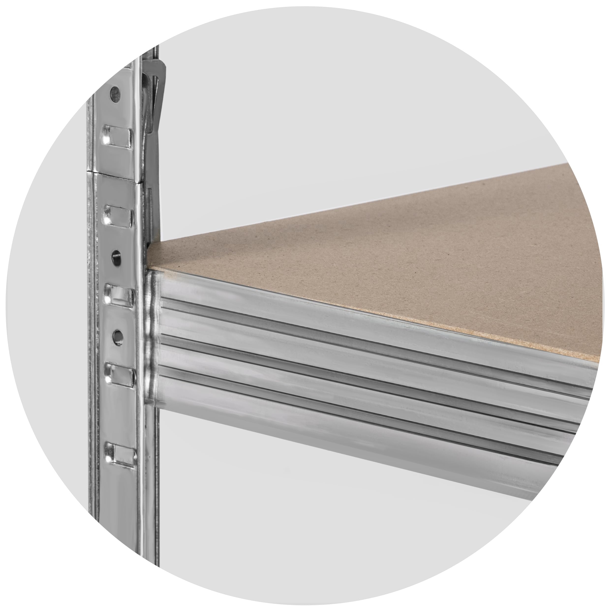 Humberg Scaffalatura per magazzini, 2 pezzi, per cantina, officina, scaffalatura per carichi pesanti, fino a 875 kg, 40 x 90 x 180 cm