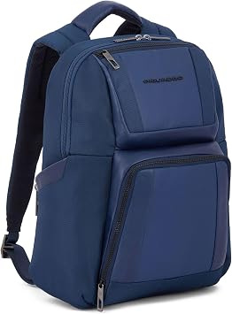 PIQUADRO Men's Backpack, blue, L