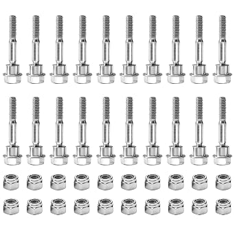 20Pcs Shear Bolts & Nuts Kit for Craftsman Husqvarna Snow Blowers/Throwers