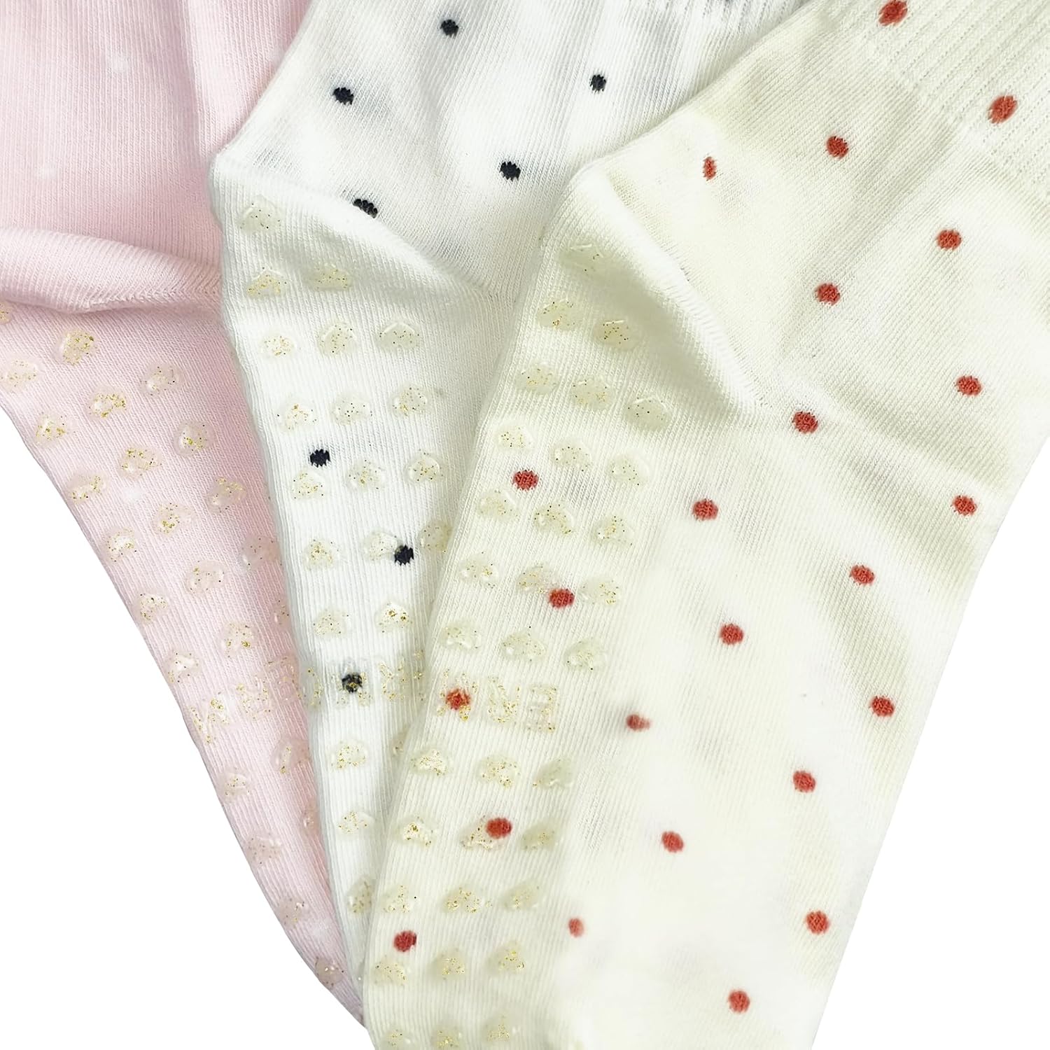 Cute Polka Dot Yoga Socks for Women – Fits US Sizes 5-9 – Perfect forYoga, Pilates, Barre, and Dance - Image 7