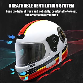 Carbon Fiber Helmet Integral Helmet ECE 22.06 Approved Full Face Motorcycle Helmet for Men and Women