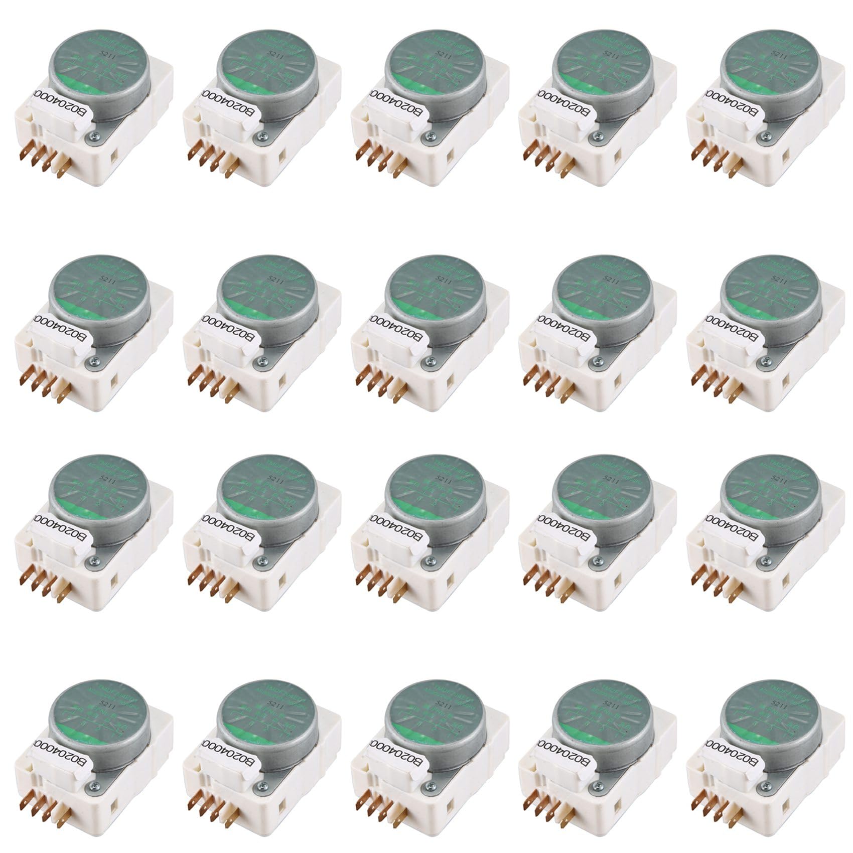 Vjsujehgy 20X Mechanical Defrosting Timer for Refrigerator Parts TMDF704ED1 Refrigerator Defrosting Timer