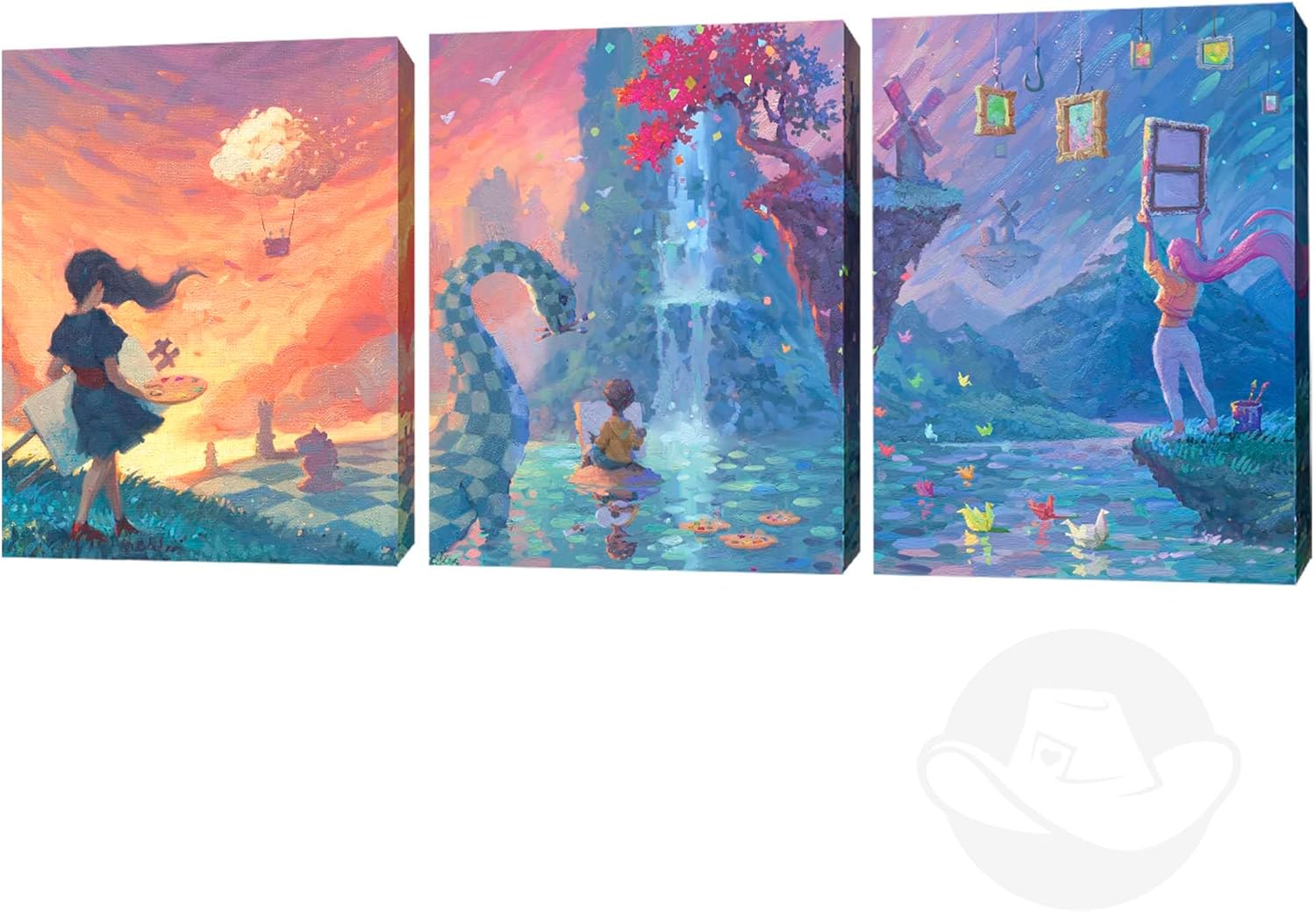 Canvas Finishing Touches (Deluxe) Expansion - R2i Games - 1 to 5 Players - 30 Minutes Play Time