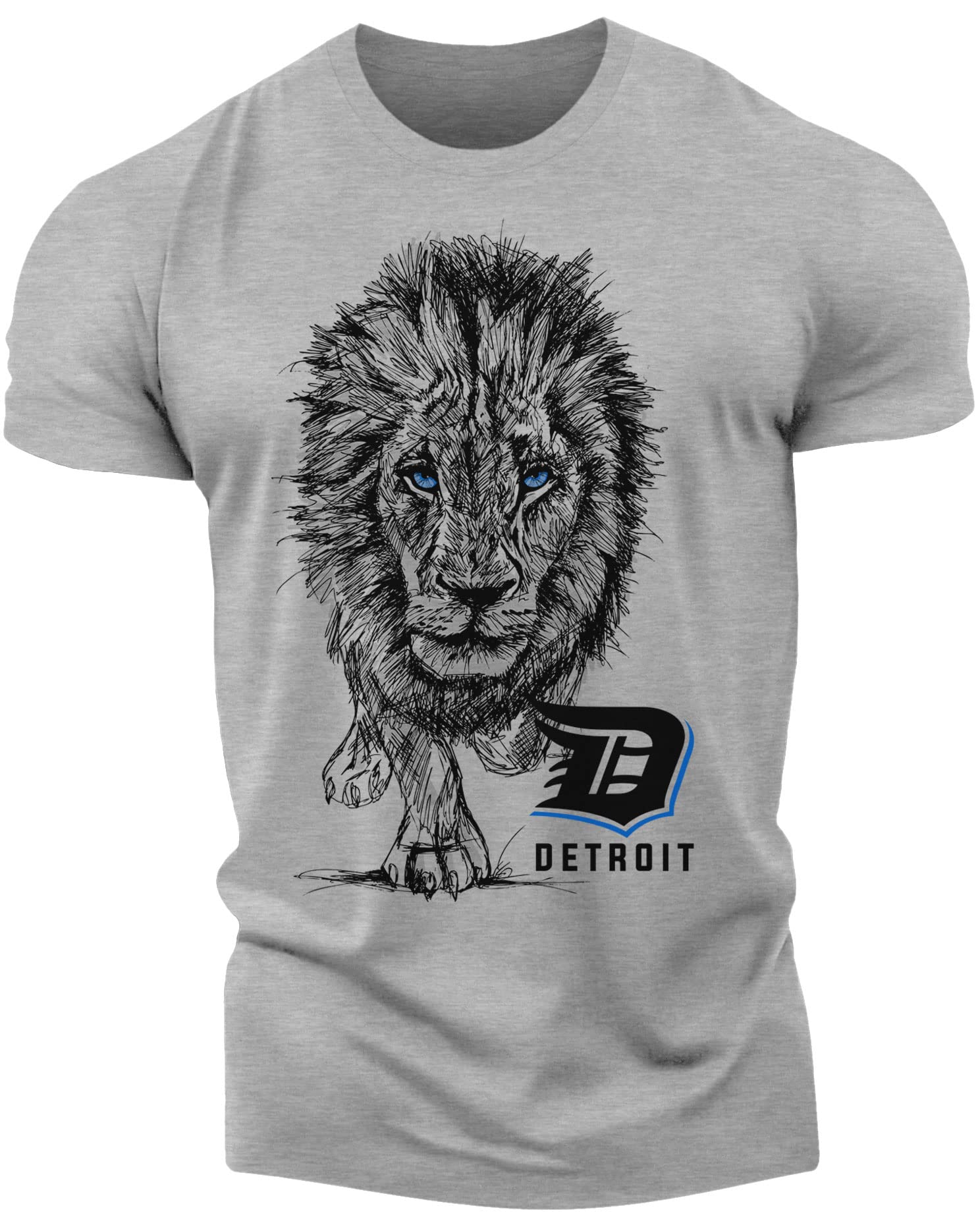 Detroit Shirts for Men by Detroit Rebels T-Shirt Brand. Motor City D Apparel.