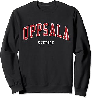 Uppsala Sweden College University Style Sweatshirt