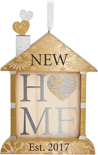 Hallmark Keepsake 2017 mini adornos de navidad de porcelana, deseos de boda