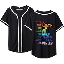 Women Felix Jersey Bangchan Han Lee Know Hyunjin Shirts Changbin Seungmin I.N Hip-hop Tee Shirt Merch
