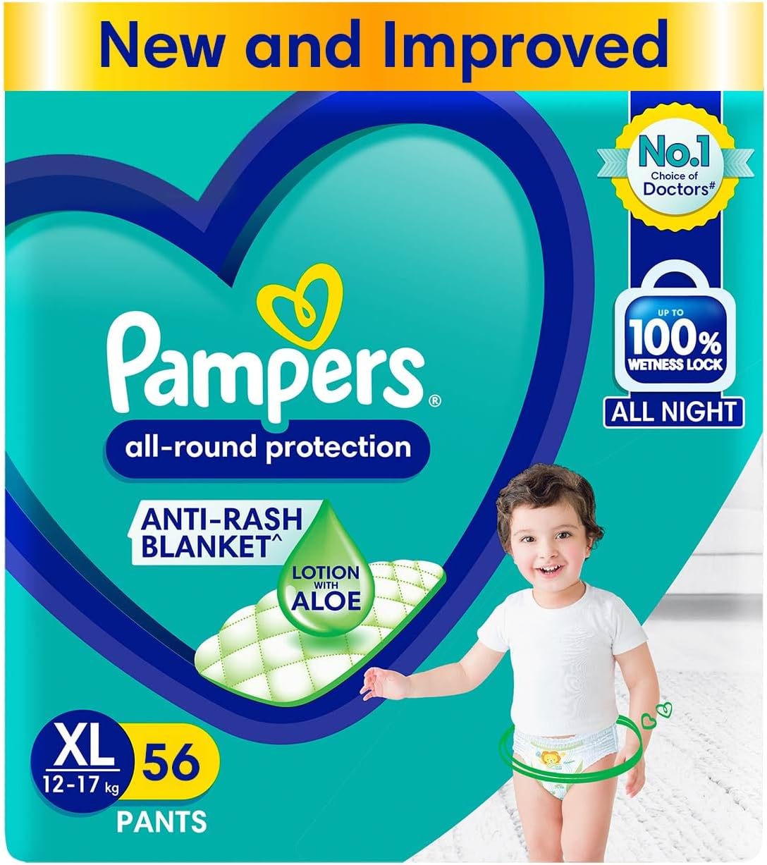 Buy Pampers All round Protection Pants Style Baby Diapers, XLarge (XL