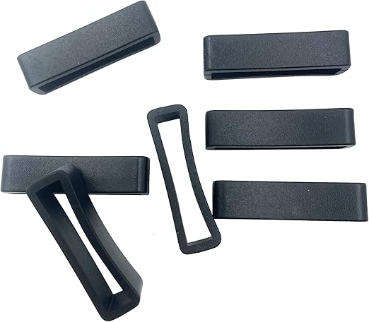 20pcs Plastic Webbing Clips - 2 Inch Strap Keepers For Backpacks & Bags