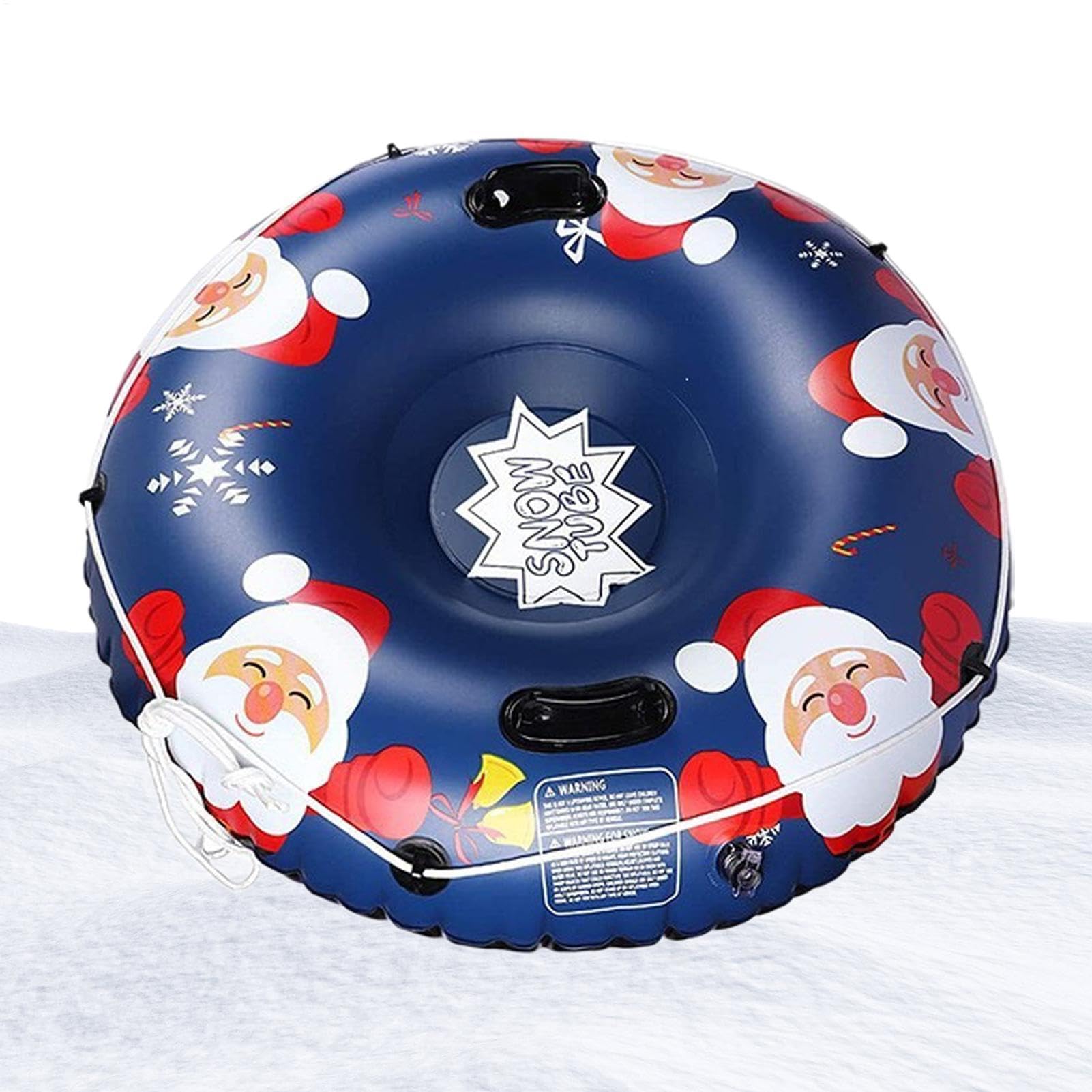 Slitta gonfiabile da neve Slittini Snowboard Con Maniglie Resistenti Al | Slittino Invernale per Famiglie All'Aperto Sport Spiaggia Giardini Pattinaggio Sci Outdoor Sabbia Natale Attività A