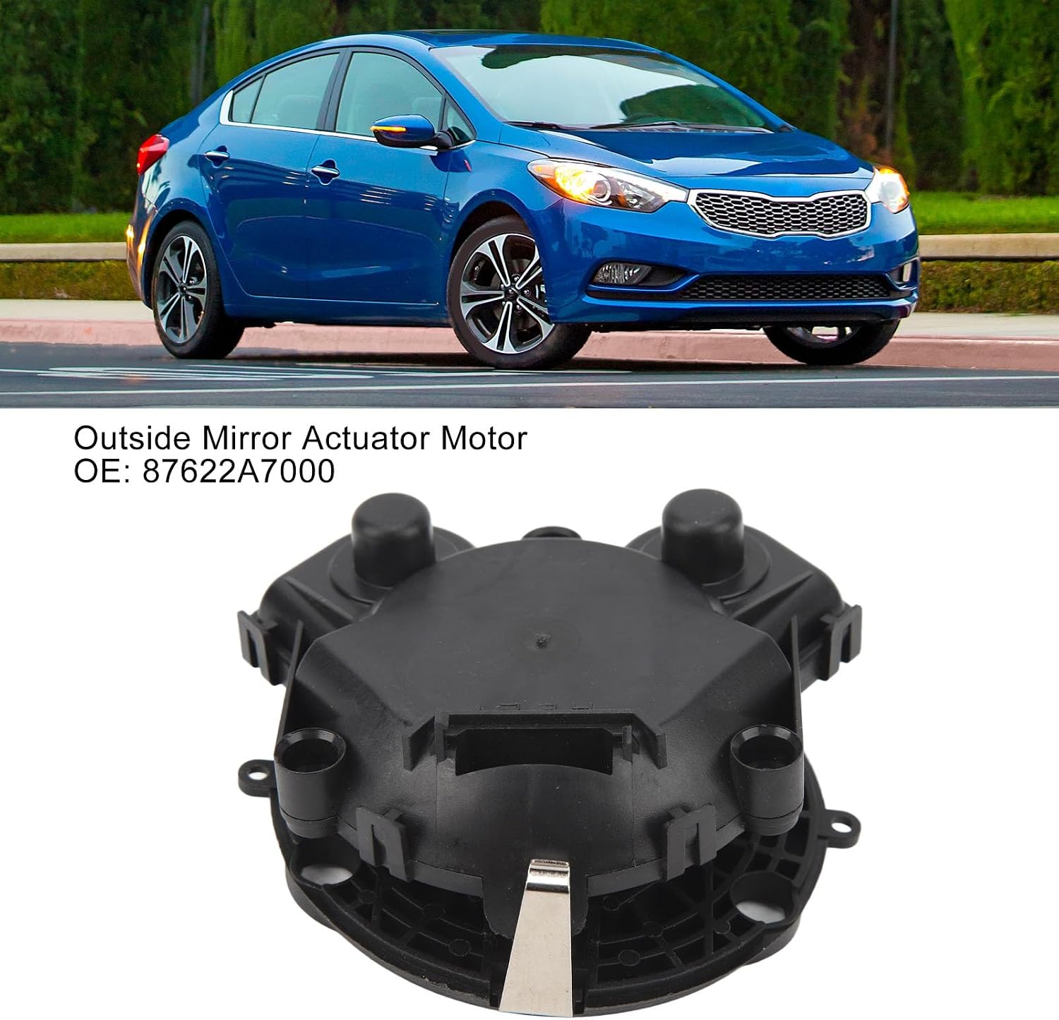 Outside Mirror Actuator Motor For Forte 2018, Mirror Actuator Motor, Side View Mirror Actuator Motor For FORTE 2014 ‑ 2018, For FORTE 5 2014‑2018