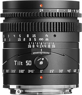 TTArtisan TF5014BZ 50mm f1.4 Tilt Lens Full Frame Manual Portrait Lenses Large Aperture Compatible with Nikon Z Mount