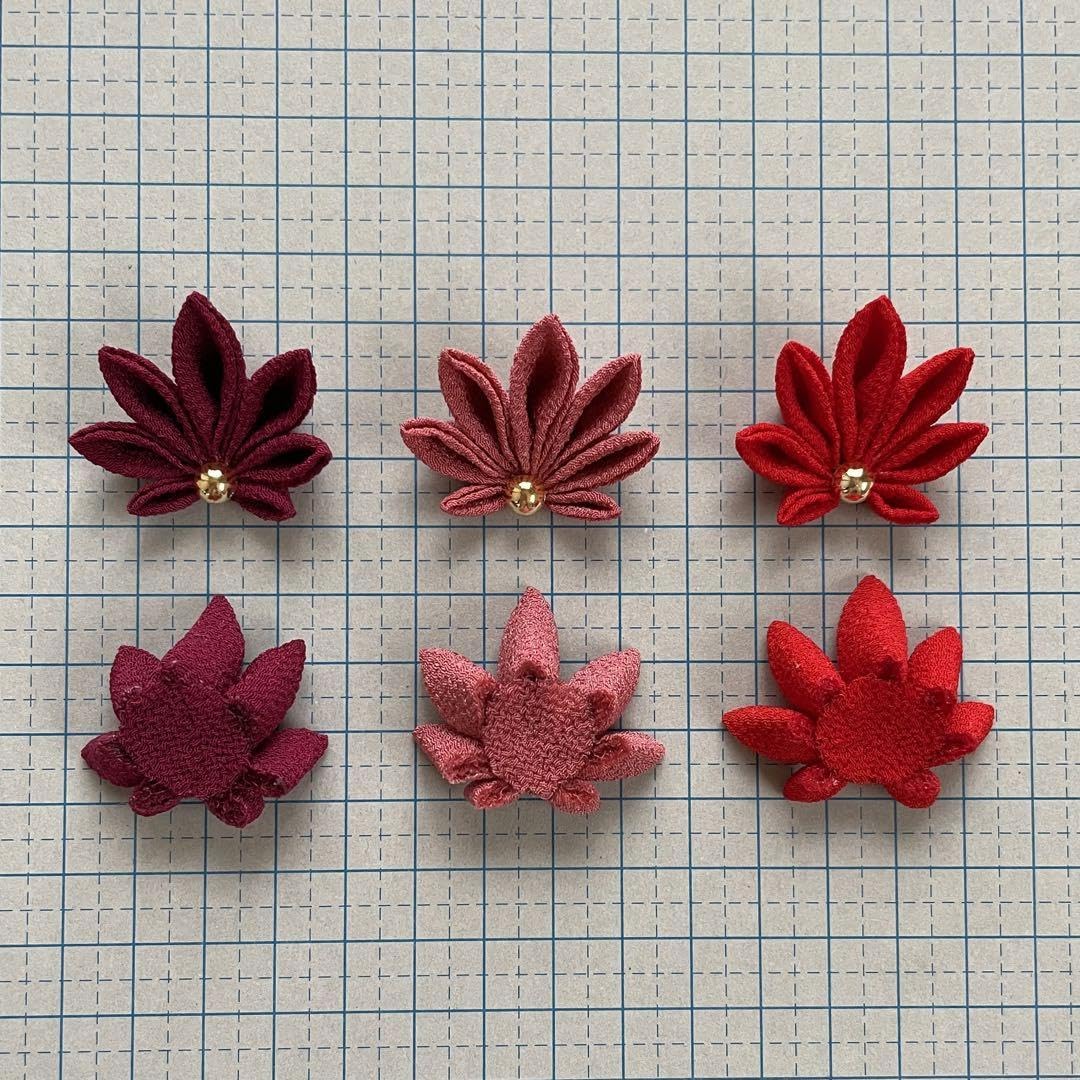 Amazon.co.jp: つまみ細工パーツ もみじ6点セット : Toys & Games