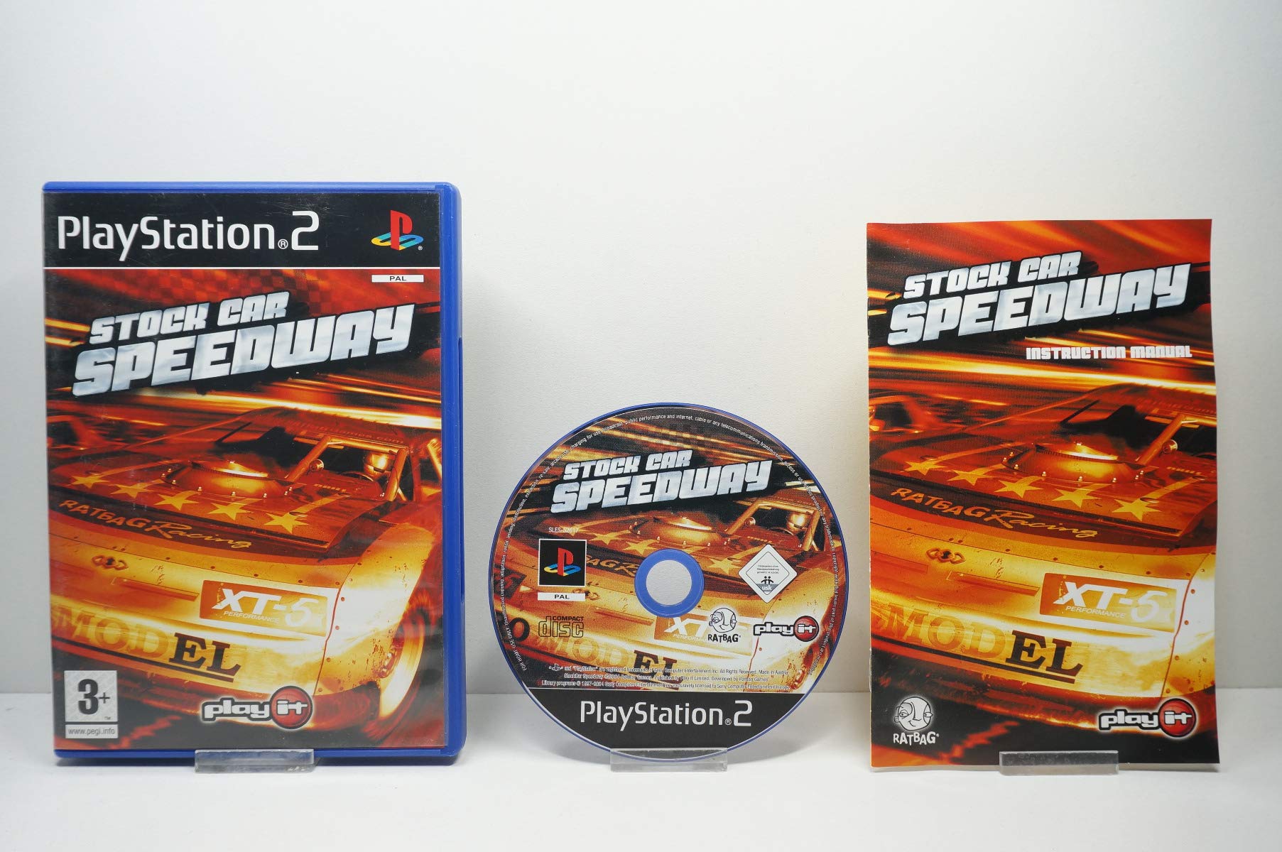 Jeu PS2 Stock Car Speedway - Version Française Complète, En Très Bon état