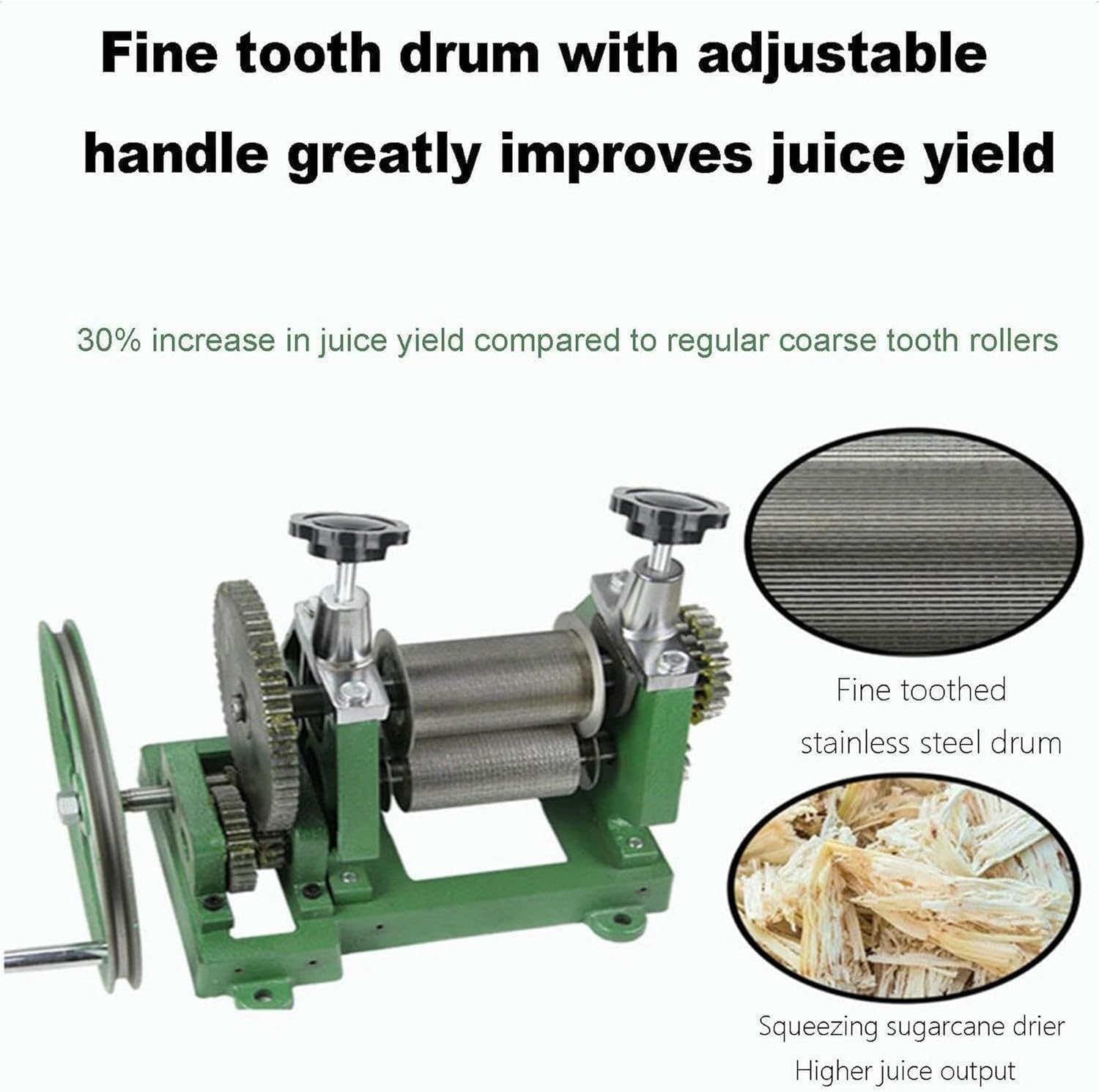 Sugarcane Juicer Machine,Manual Juicer Press,Commercial Sugarcane Pressing Tools,for Fruit Shops, Beverage Shops~/