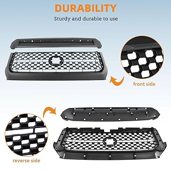 Tundra　BGS9 Tundra Front Upper Hood Bulge Molding - New Chrome Front