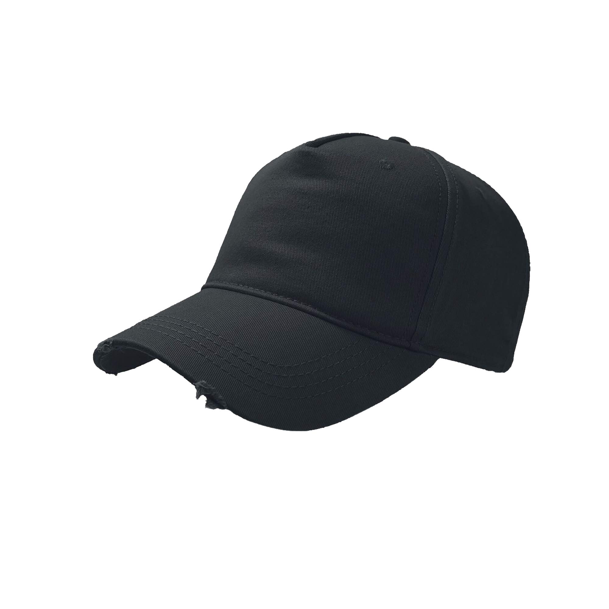 Atlantis Headwear Unisex Noir 5 Panel Cap Cargo