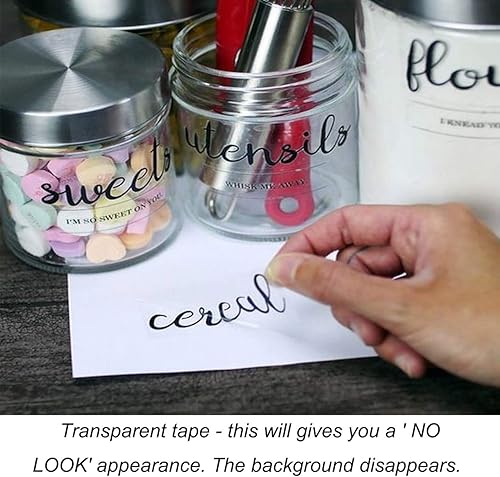 Miniatura 8 de Repuesto para cinta de etiquetas Brother TZ transparente de 0.472in 0.47 pulgadas, cinta de etiquetas Ptouch negro sobre transparente TZe-131 TZe131