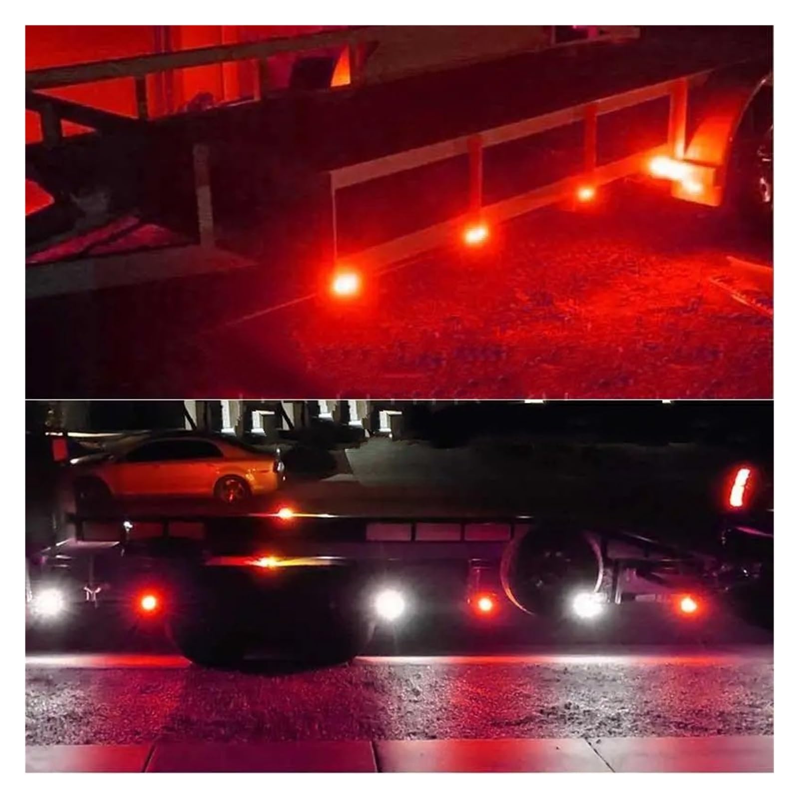 Luces Traseras Luces LED De Posición Lateral De 10-30V Indicadores De Luz Señal De Coche Freno Lámpara Trasera De Advertencia Luces De Liquidación De Camión Automotive Piloto Trasero ( Tamaño : 10pcs