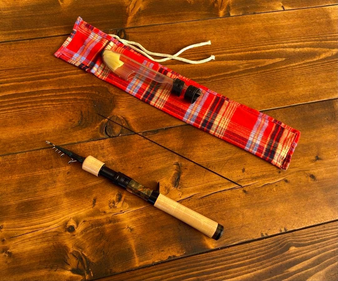 Amazon.co.jp: トラウトロッド テレスコロッド 天然木グリップ