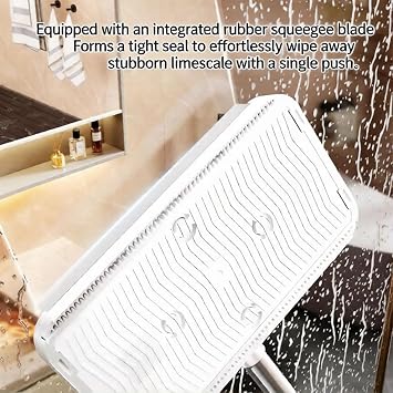Hands Free Multi Purpose Flat Mop - Lazy Cleaning & Face Towel, Hands Free Flat Mop, Zero Touch Mini Grip Mops, Self-Locking Flats Compatible with Any Cloth, for Walls, Floors, Ceilings (43.31in)