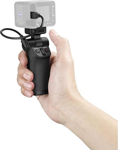 Miniatura 8 de Sony VCT-SGR1 - Trípode de cámara con agarre de disparo para vlogging con una sola mano, ángulos ajustables, paquete de selfie creativo y estable