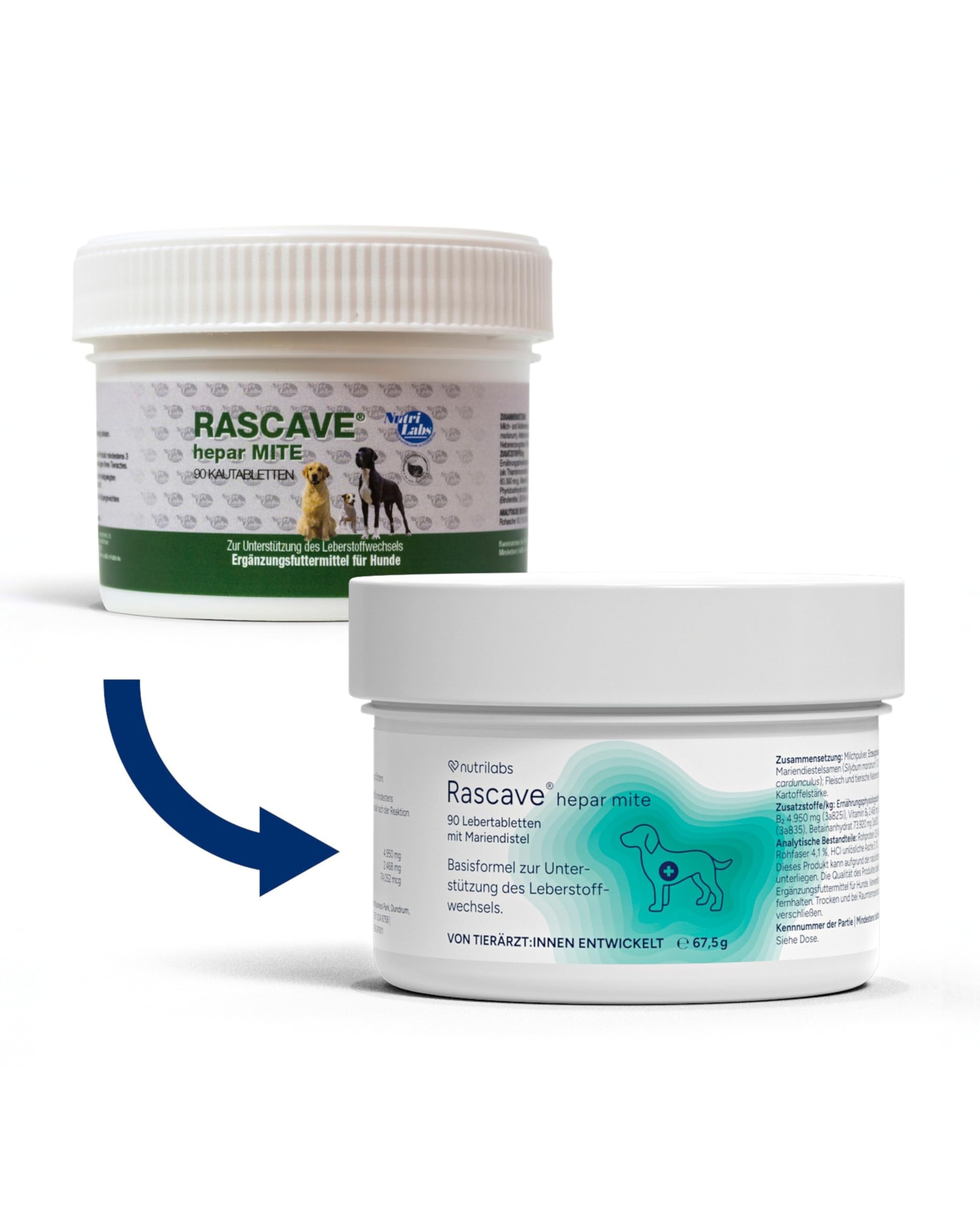 RASCAVE Hepar forte Kautabletten f.Hunde 90 St