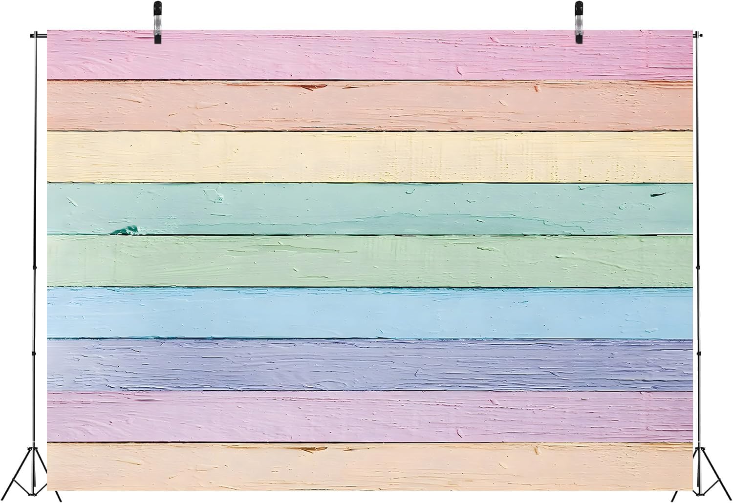 Easter Colorful Wood Backdrop for Photography 7x5FT Easter Pastel Rustic Texture Background Easter Theme Party Backdrop Kids Adult Baby Shower Birthday Party Decorations Photo Props (84x60 inch)