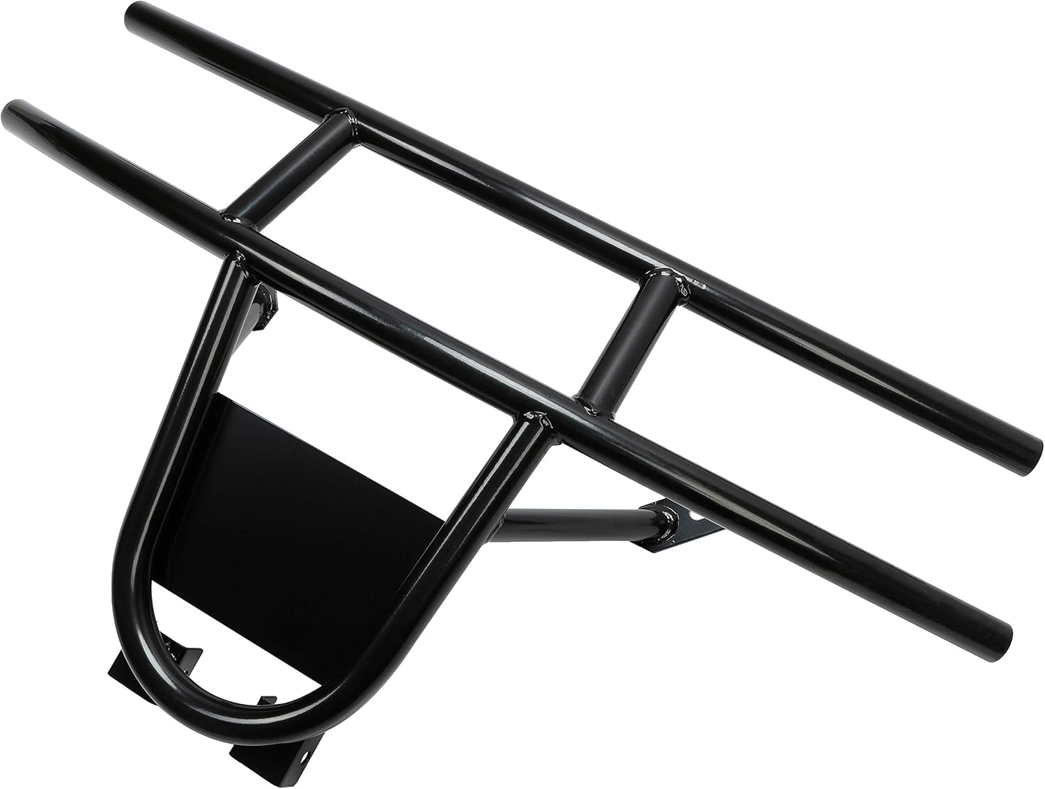 HECASA Golf Cart Front Bumper Brush Guard Compatible with 2008-2015 EZGO RXV Black Powder Coated Not For TXT models