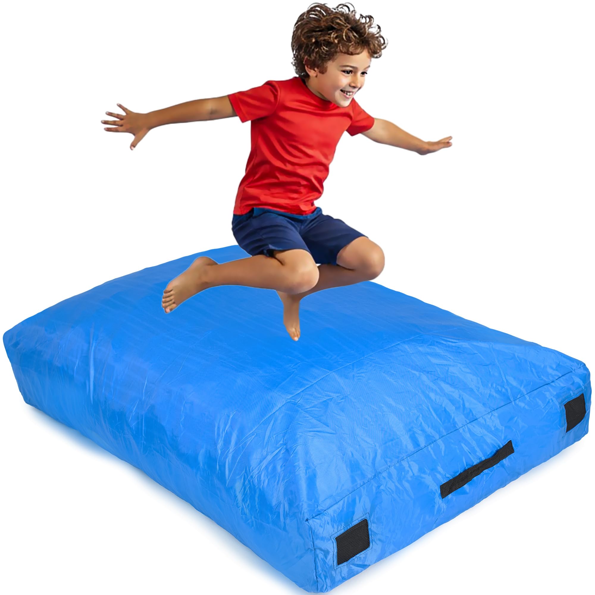 Amazon.com: SaferBounce Crash Pad for Kids Sensory | Big 5Ft x 5Ft