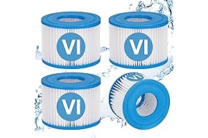 LVJUSEN Hot Tub Inflatable Filter Replacement Value Size
