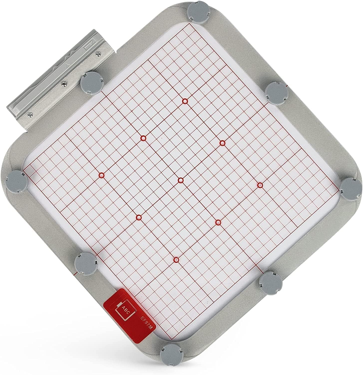 Metal/Magnetic Magnet Hoop for Brother/Babylock Embroidery Machine EF97 9 1/2" x 9 1/2" Square - XV8550D XV8500D Babylock Destiny, Destiny II