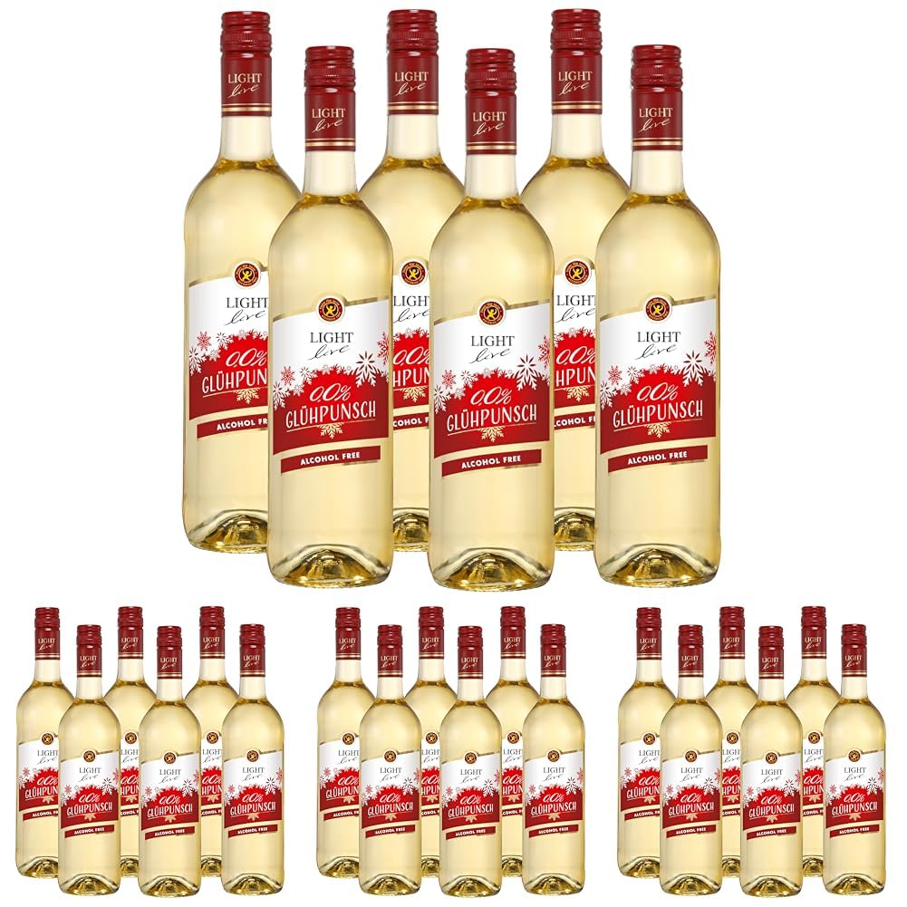 LIGHT live Glühpunsch 0,0% White (6 x 0,75 l) (Packung mit 4)
