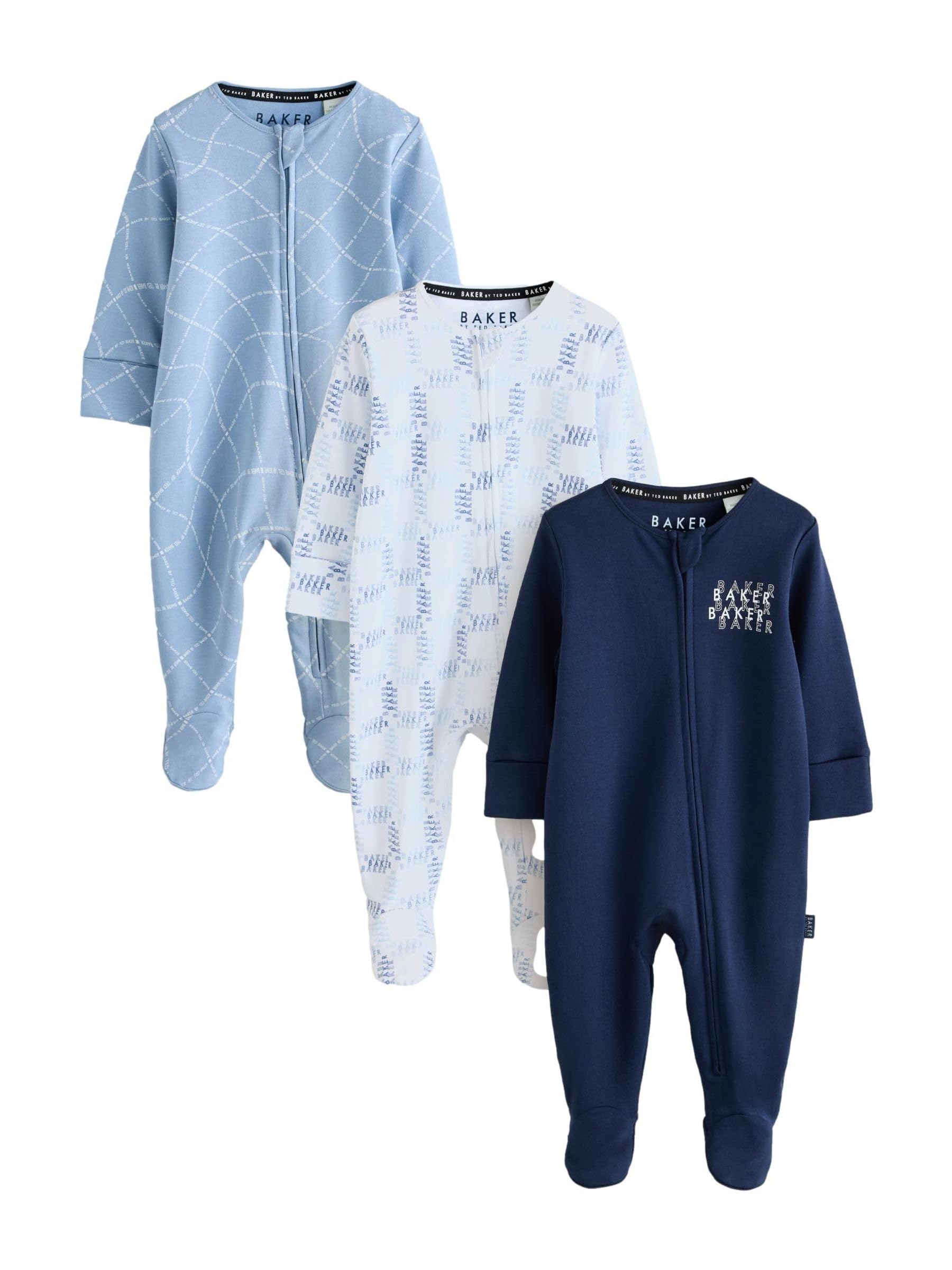 Baby Jungen Schlafanzüge, 3er-Pack