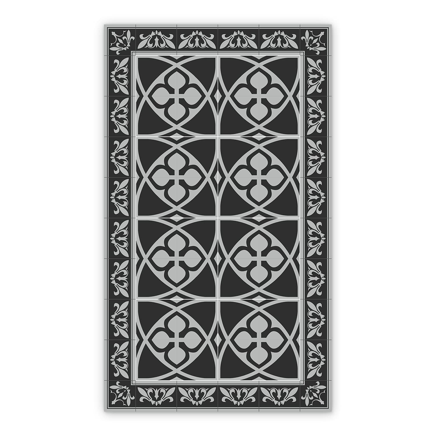 Tapis en vinyle PVC imperméable pour protéger le sol de la cuisine