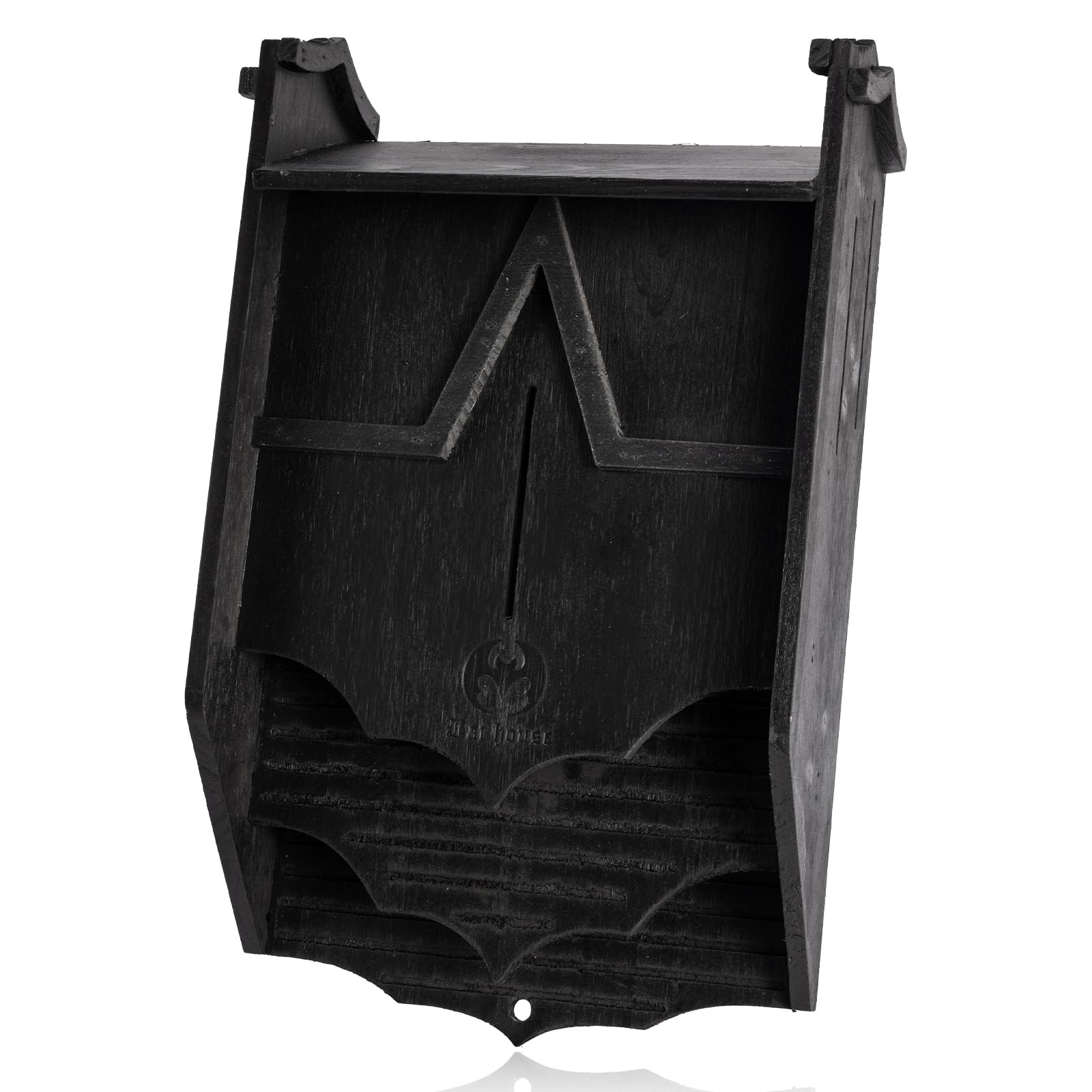 Maison de chauve-souris en bois grande boîte deux chambres abri extérieur II