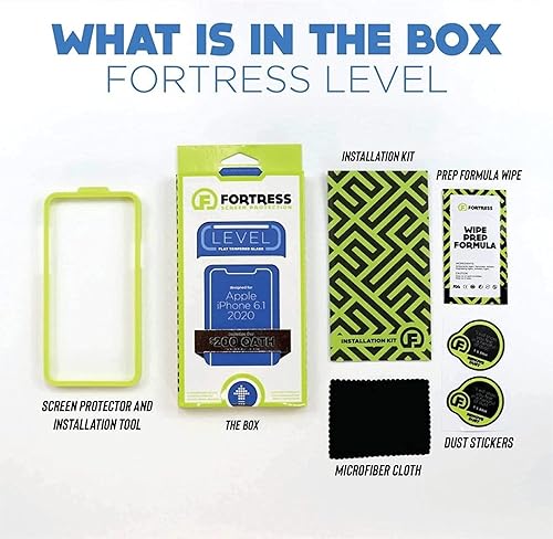 Miniatura 10 de Fortress Protector de pantalla compatible con iPhone 15 Plus15 Pro Max, antiarañazos, protección contra impactos reemplazos de por vida claridad HD,