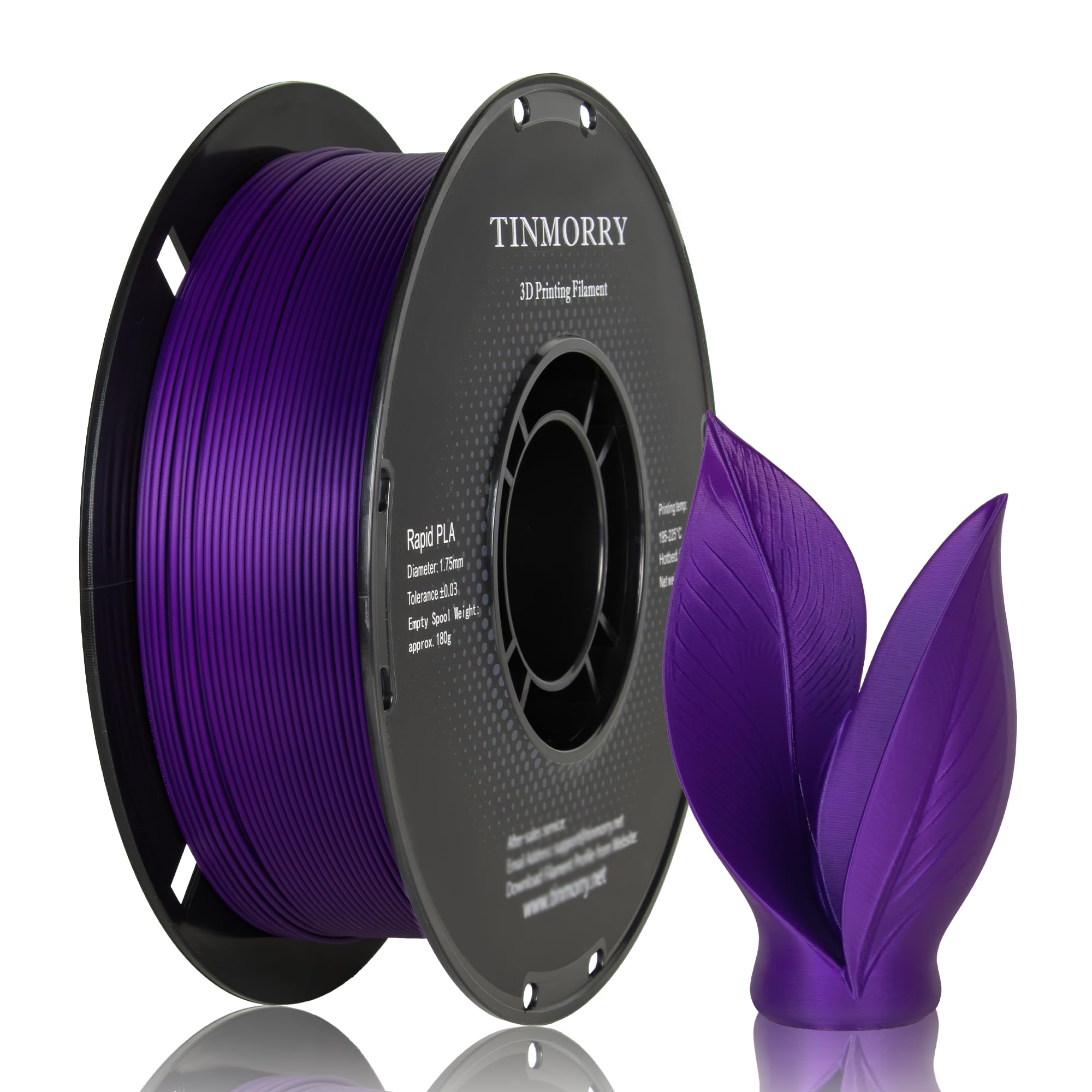 Filament PLA rapide 1,75 mm TINMORRY bobine violette impression FDM - 5