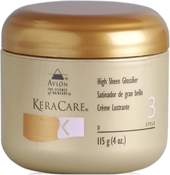 Avlon Keracare Overnight Moisturizing Treatment 115g with High Sheen Glossifier 115g