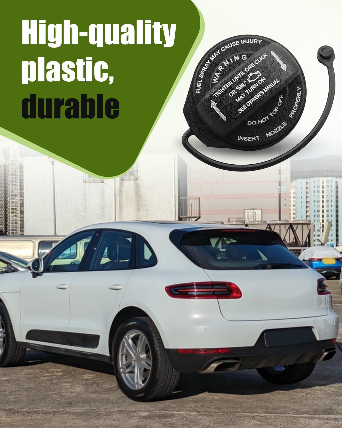 Fuel Gas Tank Cap Fit for Porsche Panamera 2010 2011 2012 2013 2014 2015 2016 Replace 97020124106 970-201-241-06 970 201 241 06
