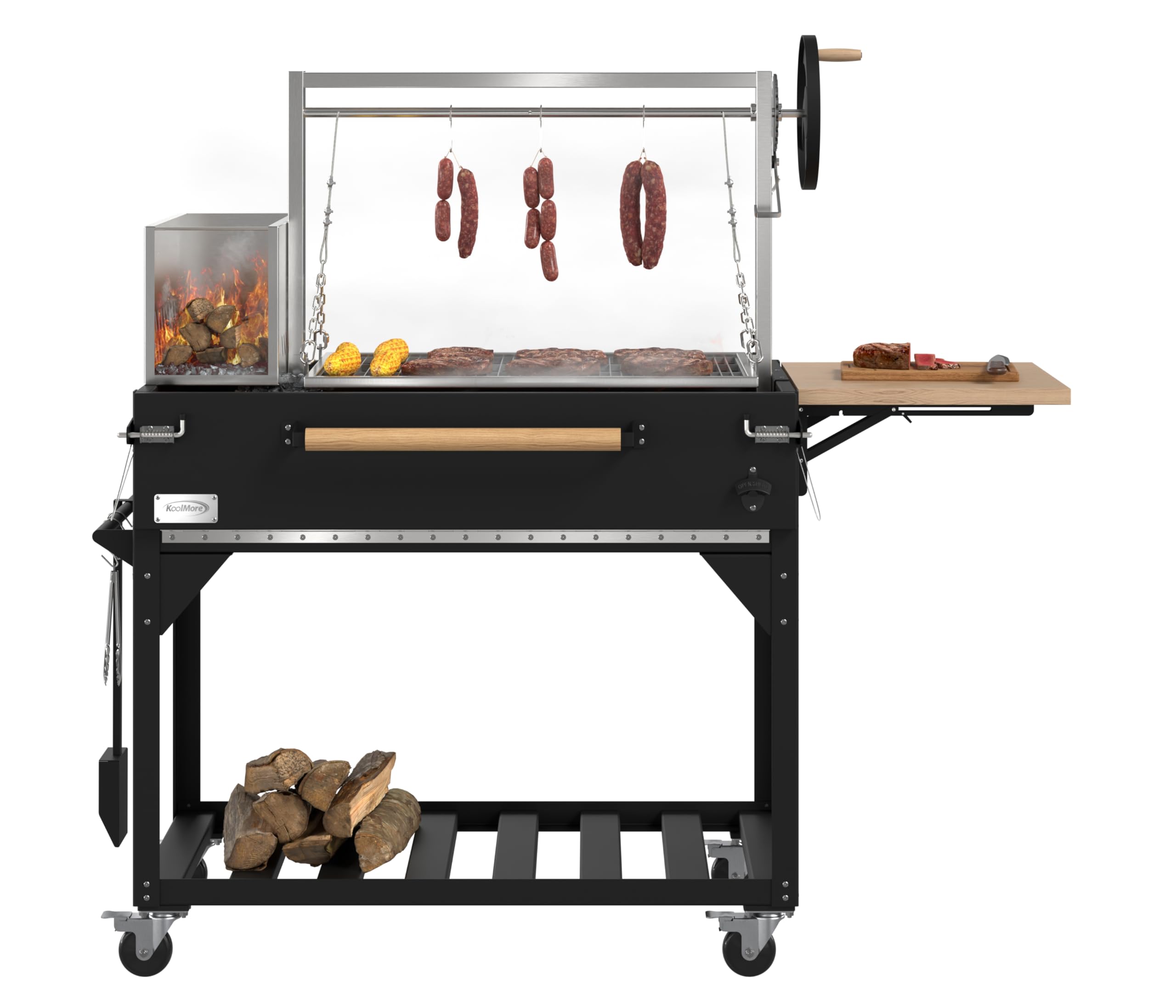 Photo 1 of KoolMore 72 in. Charcoal Grill