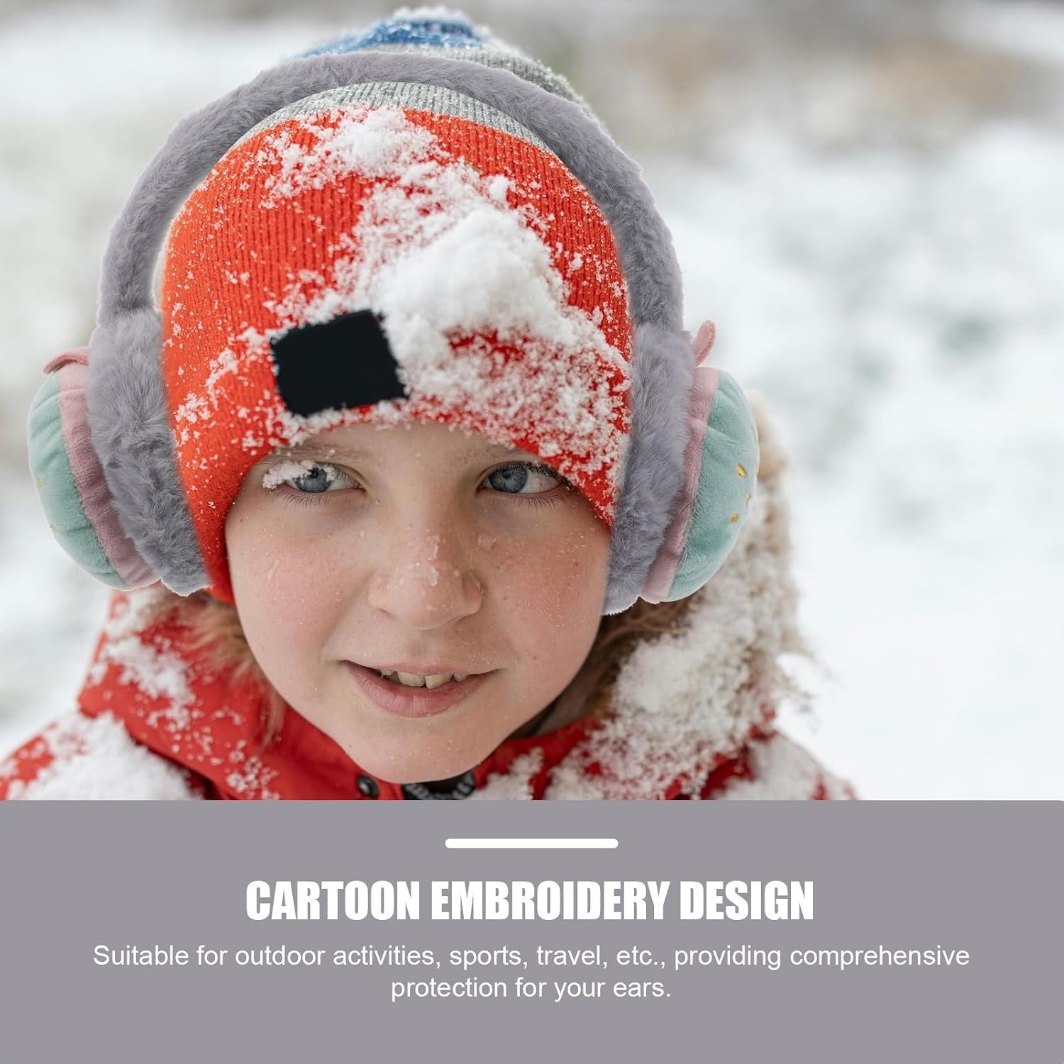 Winter Earmuffs for Women And Girls – Soft Ear Warmers for Cold Weather And Outdoor Activities – Adjustable Headband for Children