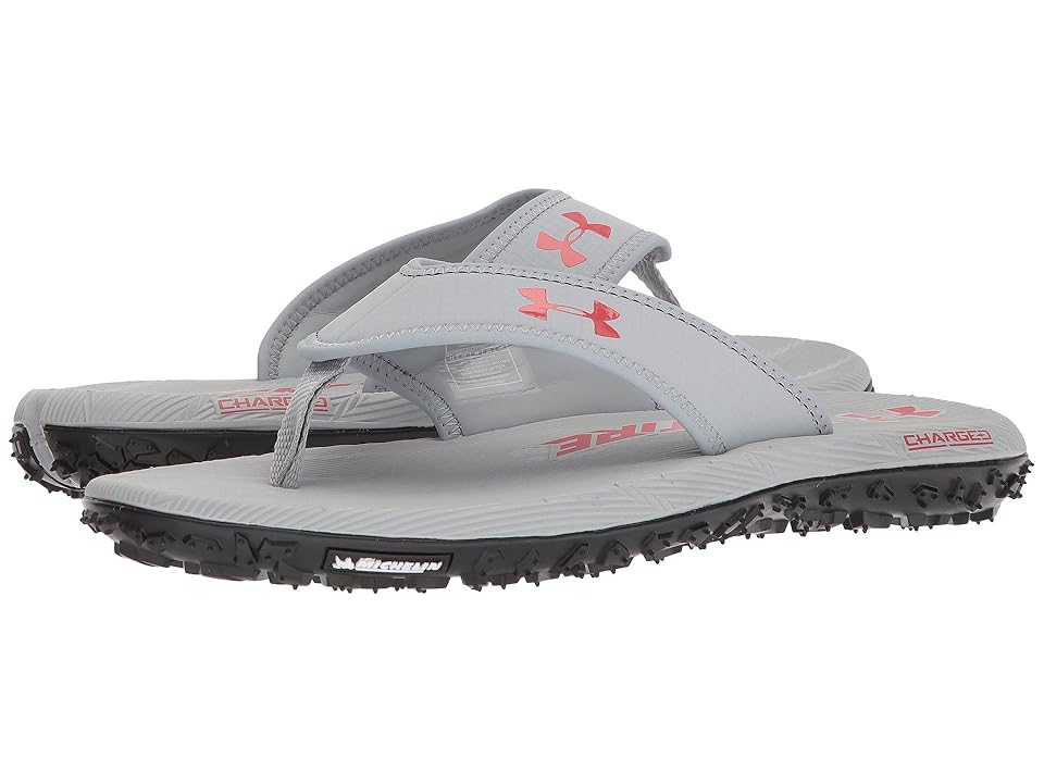

Under Armour UA Fat Tire T (Overcast Gray/Black/Rustic Red) Men's Sandals