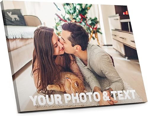 Miniatura 2 de lepni.me Lienzo personalizado con tarjeta de mensaje personalizada en la parte posterior, día del padre, día de la madre o regalo de cumpleaños para