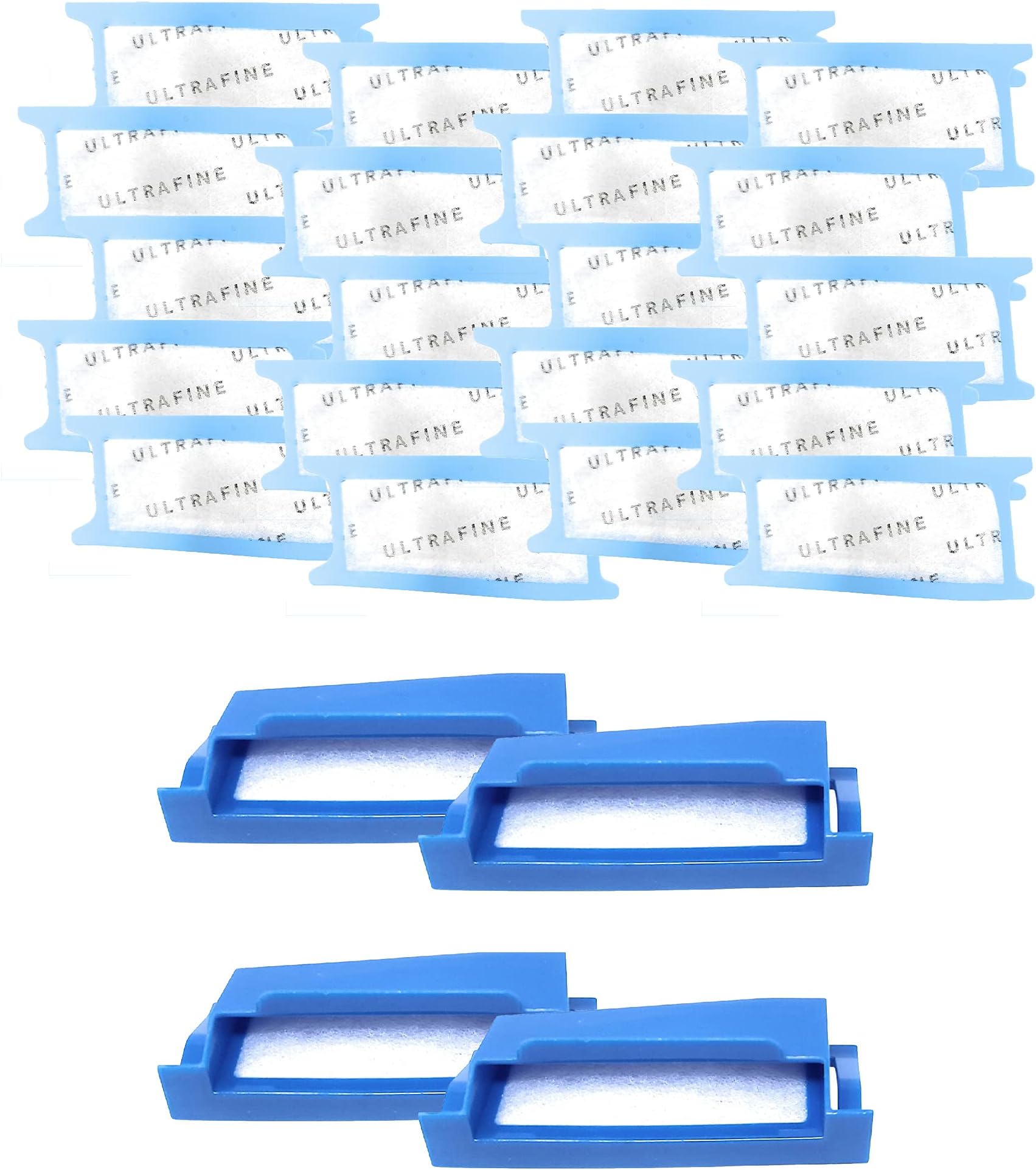 Premium Cpap Filter Kit - Compatible with Philips Respironics Dreamstation CPAP Machine - Made in The USA - All-in-1 Combo Pack Includes 4 Standard and 20 Ultra-Fine Filters(4 Pollen 20 Ultra-Fine)