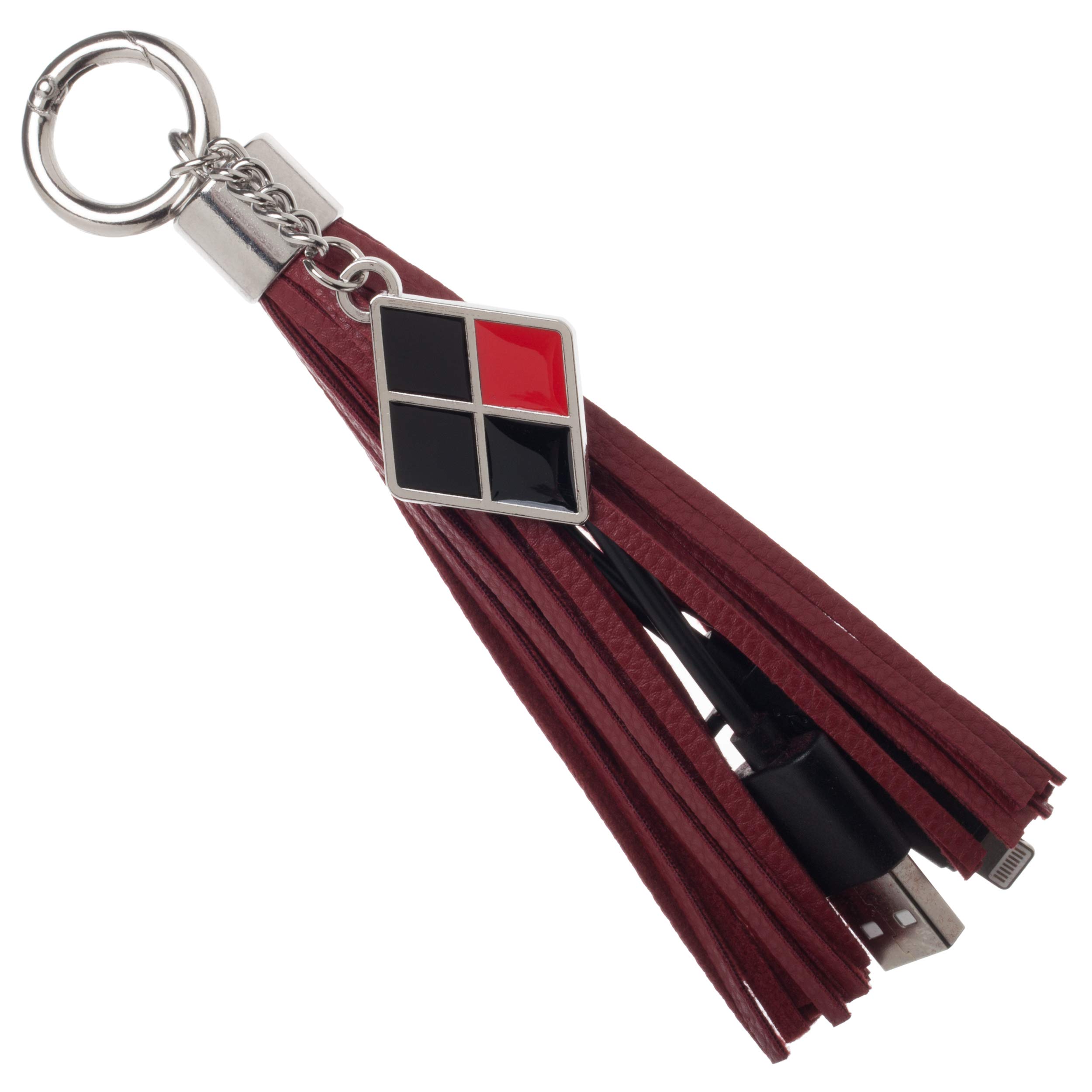 Bioworld Girls Multicolored Official Dc Comics Harley Quinn Usb Memory Stick Keyring Keychain - Boxed